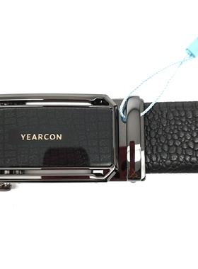 意尔康皮带2025新款时尚百搭自动扣腰带男士休闲裤带55A44269