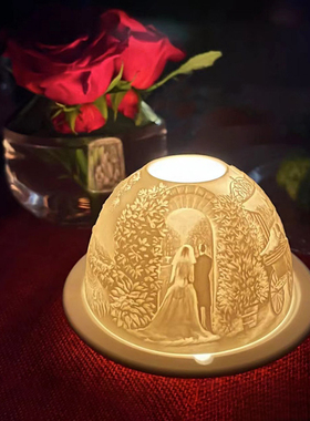 法国柏图BERNARDAUD奢品生日结婚送新娘礼物婚礼伴手礼香薰蜡烛碗