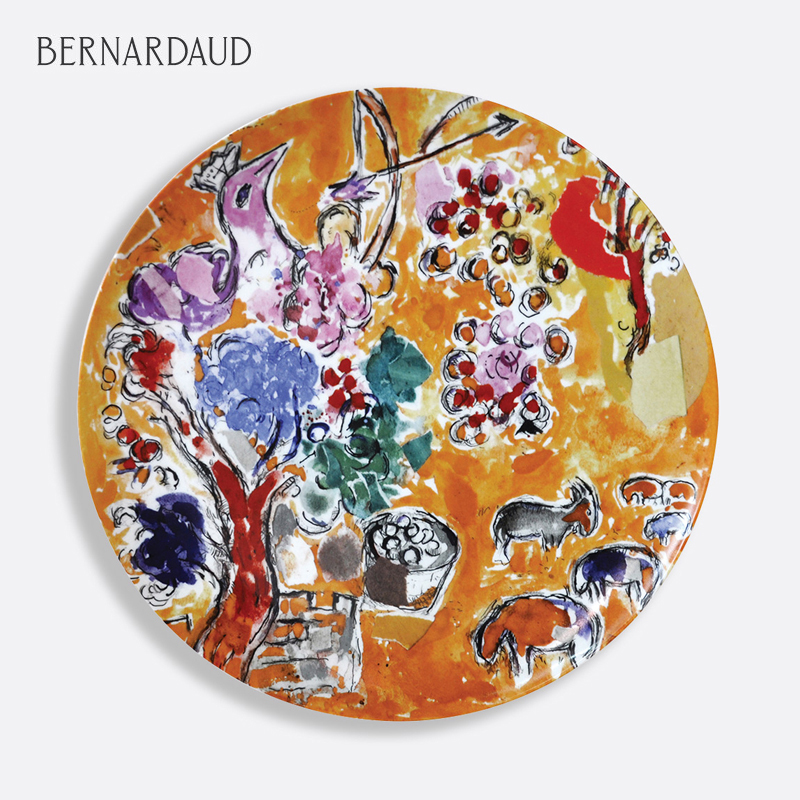 法国柏图 BERNARDAUD 艺术家系列轻奢伴手礼家用进口瓷器餐盘子