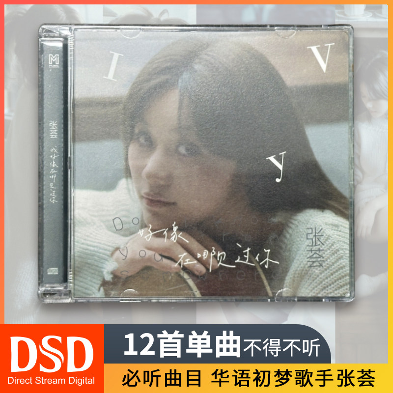正版 张荟 好想在哪见过你 DSD发烧CD无损音质试机碟HIFI碟片