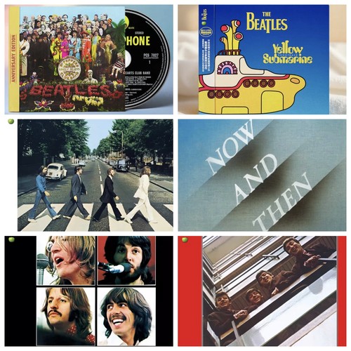 官方正版 The Beatles披头士乐队专辑CD 6套合集 CD唱片正品碟片