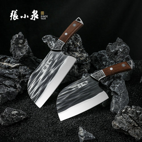 张小泉菜刀古法锻打斩切刀圆头