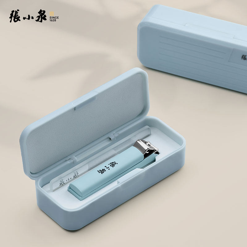 张小泉指甲刀套装修指甲刀玻璃锉成人指甲钳套装两件套新品指甲剪