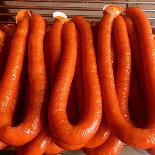 河北肃宁特产窝北肉肠熏肠香油灌煮肠手掰肠烤肠脆皮肠