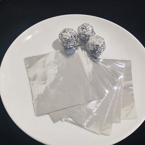 双面银色锡纸正方形切片铝箔纸