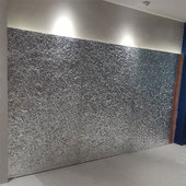 大号带胶款 饰自贴墙铝箔 锡纸网红拍照背景墙橱窗剧本杀密室褶皱装