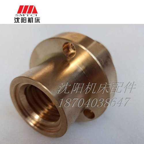 齐齐哈尔铣床 X5032X6130X6030 铜丝母 螺母 丝母图号6501 T30*6