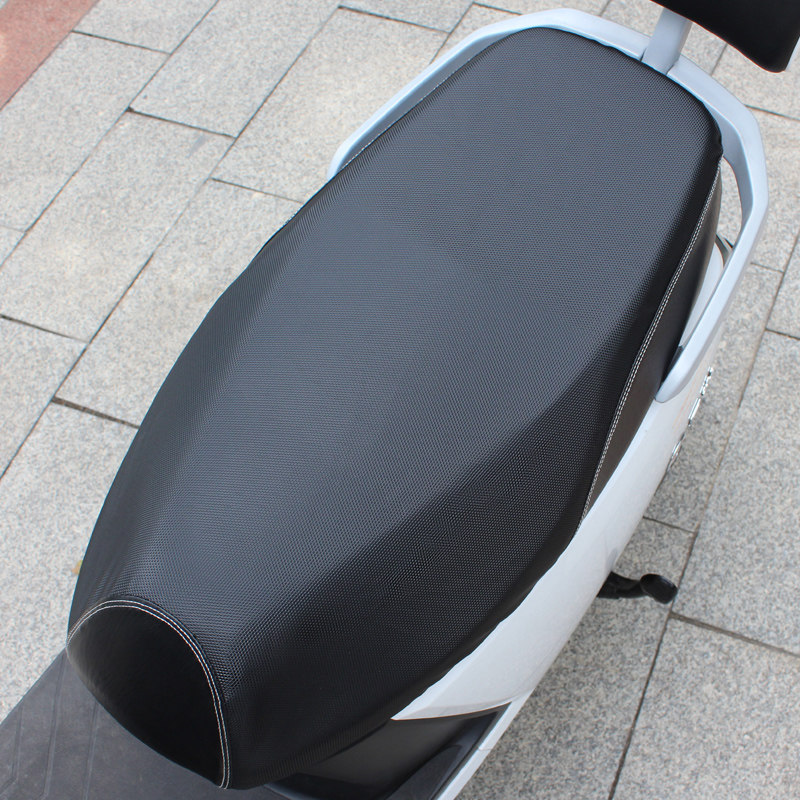 电动车坐垫套防水防晒摩托车座套四季通用电瓶车座椅皮套隔热全包