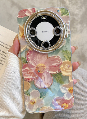 花朵适用华为mate60pro手机壳mate40Pro潮牌mare新款50pr0女mtae网红matee防摔mante30P美特meite50e创意硅胶