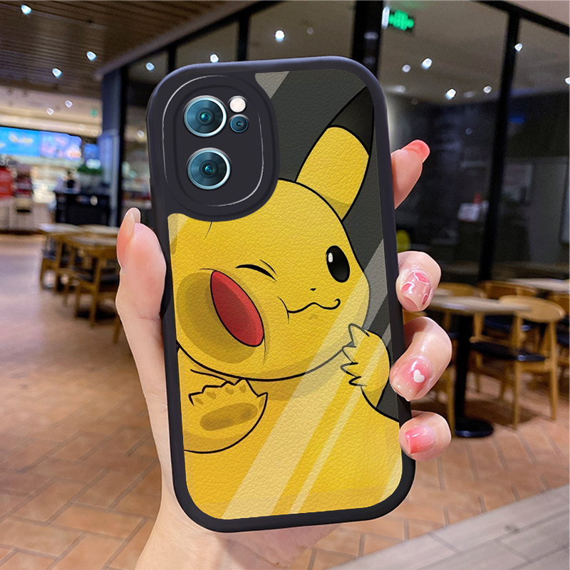 小羊皮皮卡丘防摔手机壳潮牌OPPO