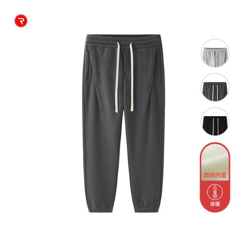 重新加载冬季碳素磨毛针织裤