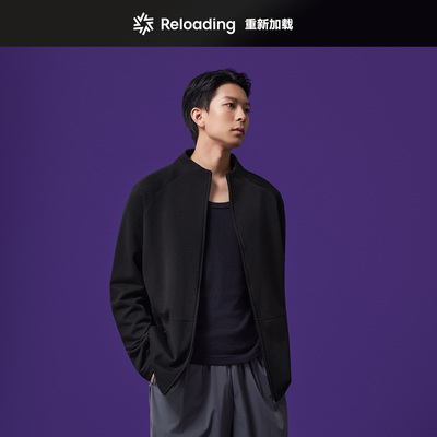 Reloading秋款修身针织夹克