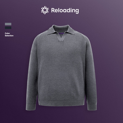 重新加载普拉达平替海鸥领毛衣