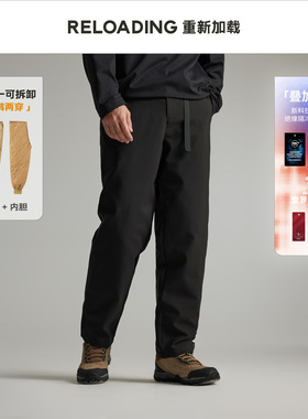 【Y-warm】Reloading重新加载 膝盖叠加态二合一可拆卸索罗娜棉裤