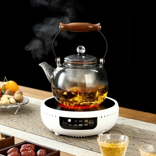 小茶非电磁炉型烧水煮茶炉电热炉泡 电陶炉煮茶家用煮茶器2024新款