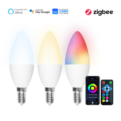 涂鸦智能LED灯泡E14调光