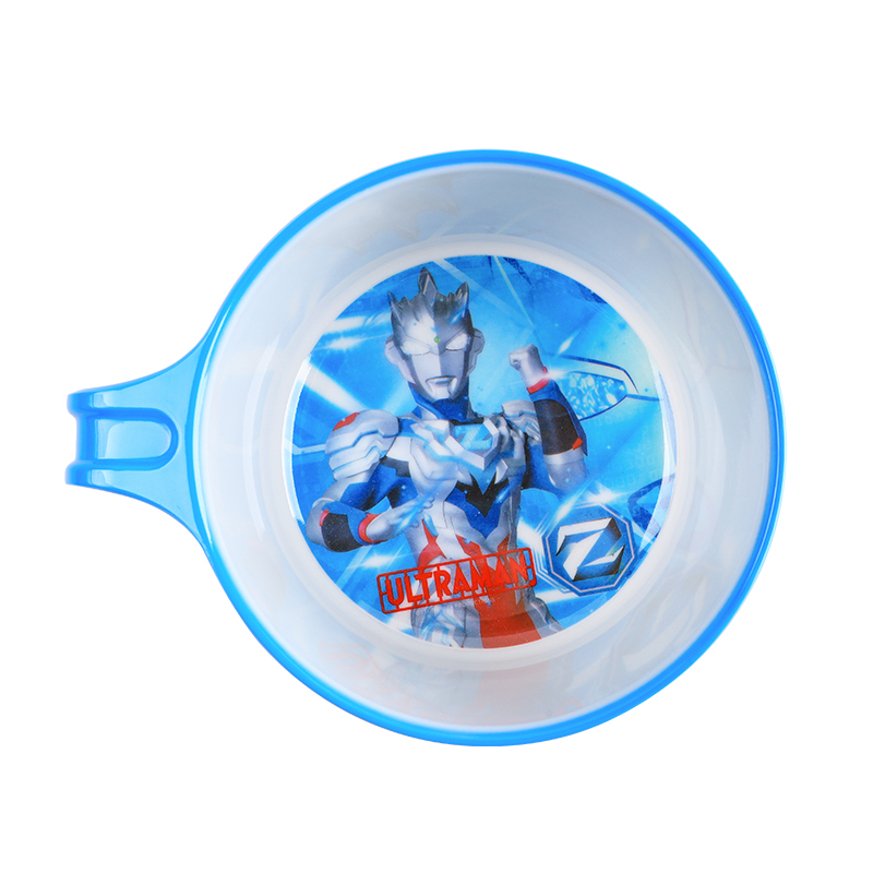 赛罗奥特曼宝宝碗儿童碗食品级婴儿专用手柄吃饭碗幼儿园单柄碗