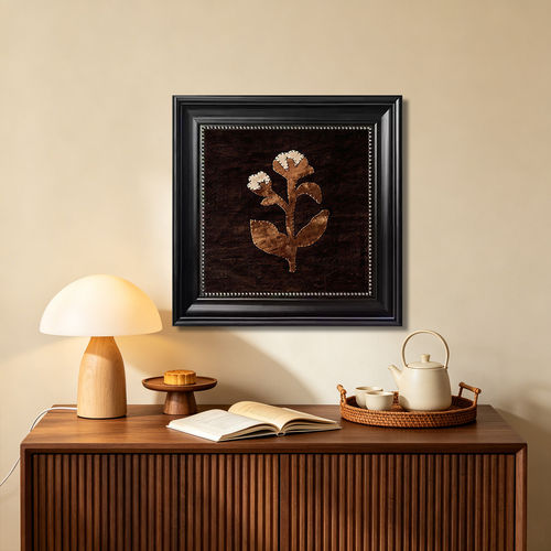 植物花卉挂画中古风燕子客厅玄关装饰画简约高级感餐厅卧室壁画