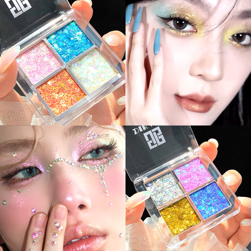 正品舞台妆眼影亮片啫喱亮晶晶六一儿童演出影楼闪粉星眼角闪亮装
