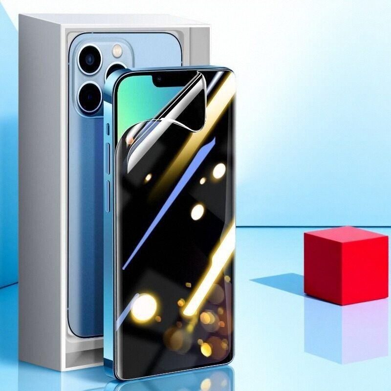 精菲适用于苹果15/14/13promax防窥膜iphone12/11/pro水凝膜plus软膜mini手机膜xsmax/xs/xr/x全屏高清7/8防