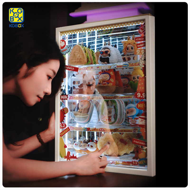 kgBOX怪味便利店亚克力展示盒