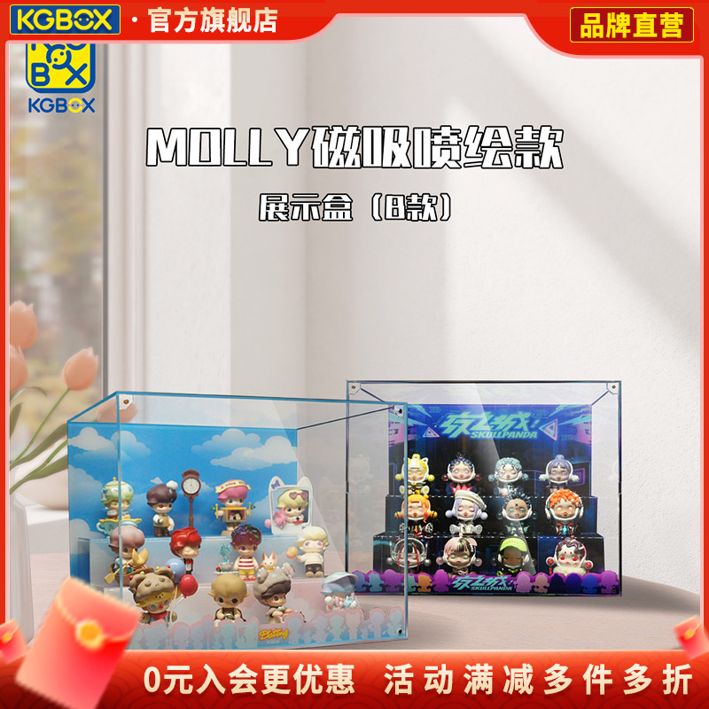 kgBOX盲盒手办molly100