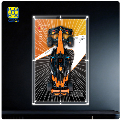 KGBOX迈凯伦MCL39F1展示盒防尘