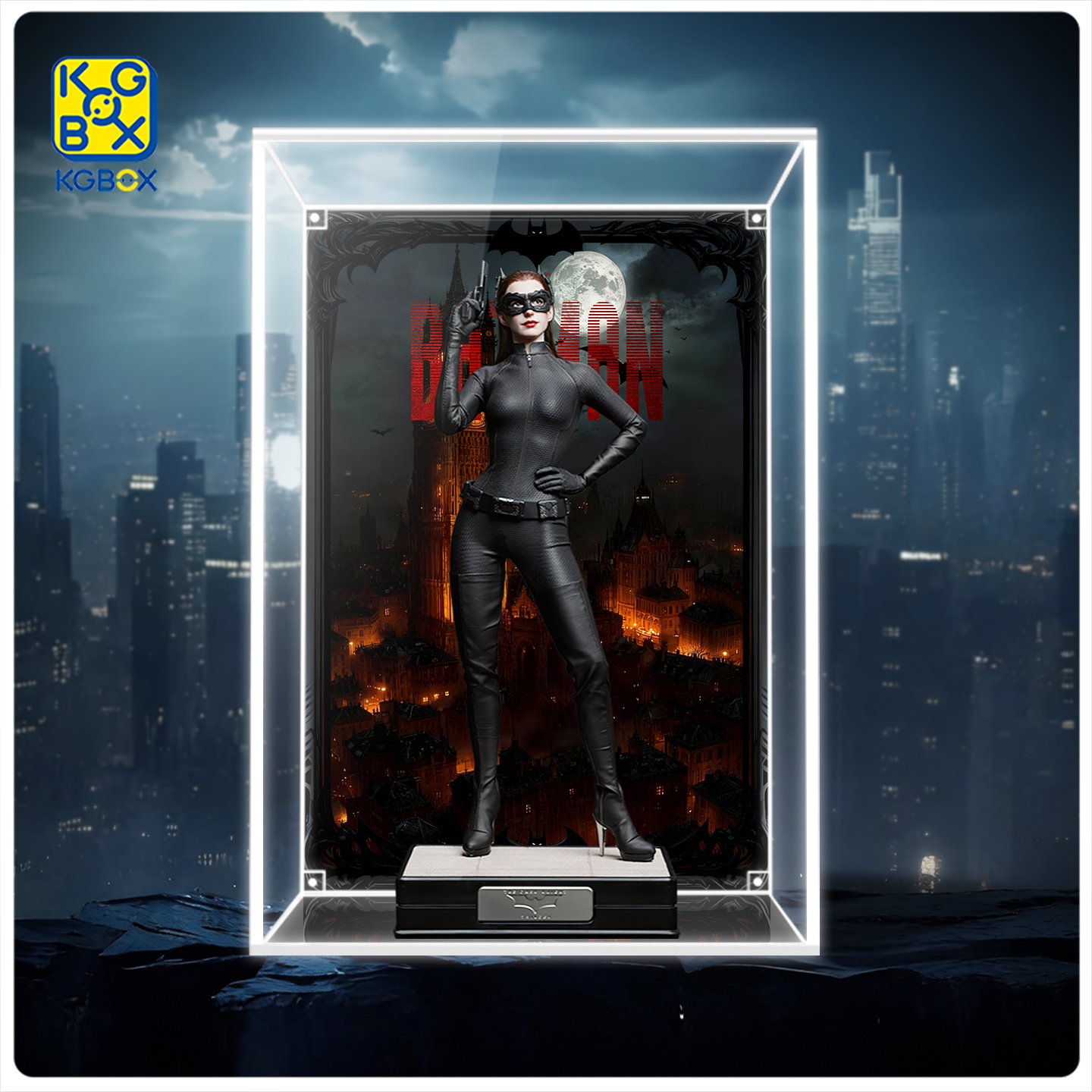 KGBOX黑暗骑士崛起猫女展示盒