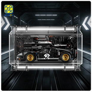 KGBOX适用于42223 1966福特GT40MKII赛车展示盒