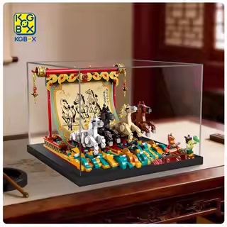 KGBOX80119骏马鸿图展示盒