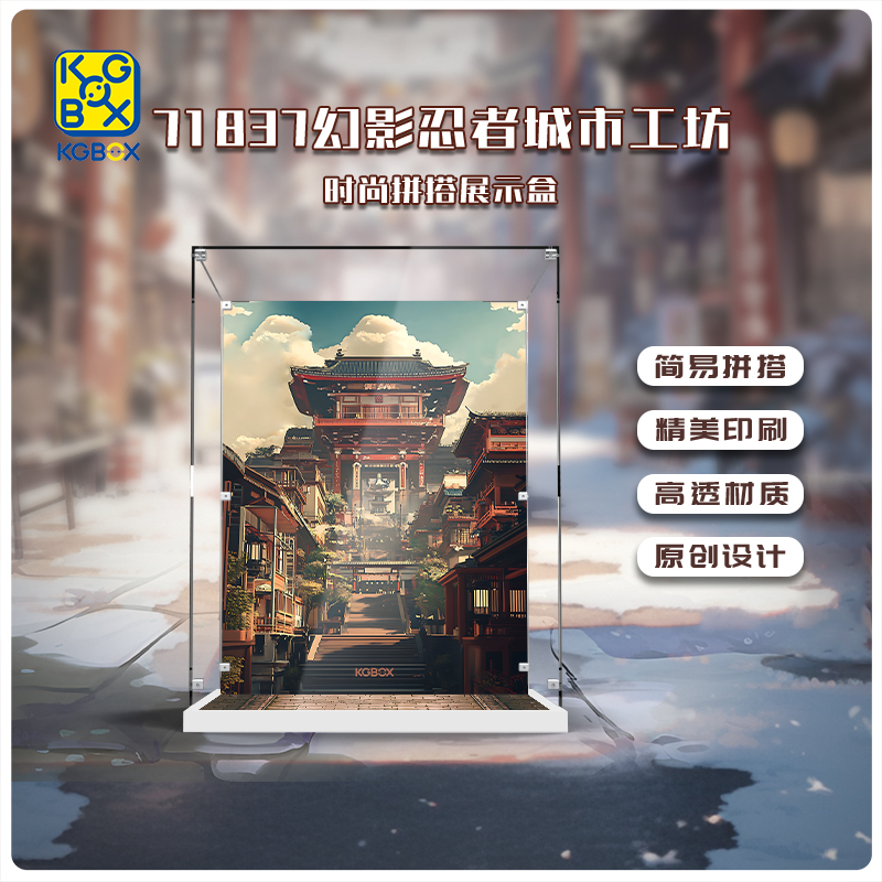KGBOX模型手办幻影忍者城市工坊