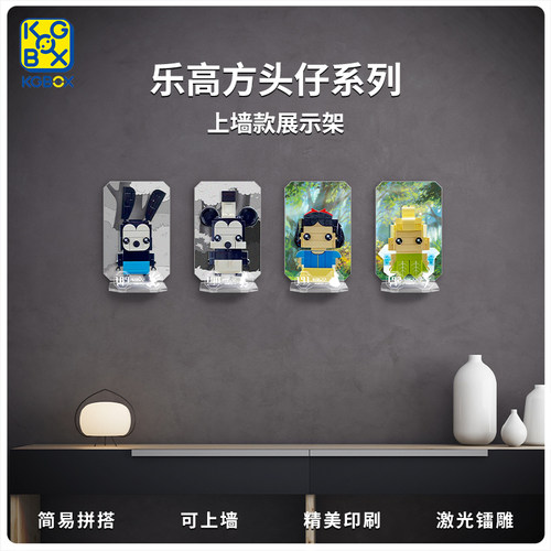 kgBOX模型盲盒人仔展示架