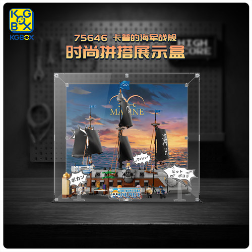 KGBOX乐高75646亚克力收纳盒