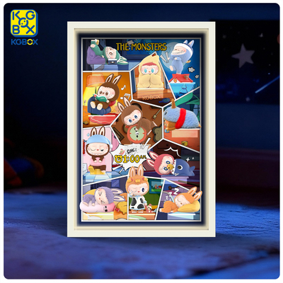 KGB0X泡泡玛特LABUBU相框展示盒