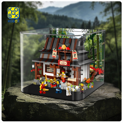 KGBOX精致71858周年庆四武器曲面铁匠铺收藏展示盒纪念一体装饰品