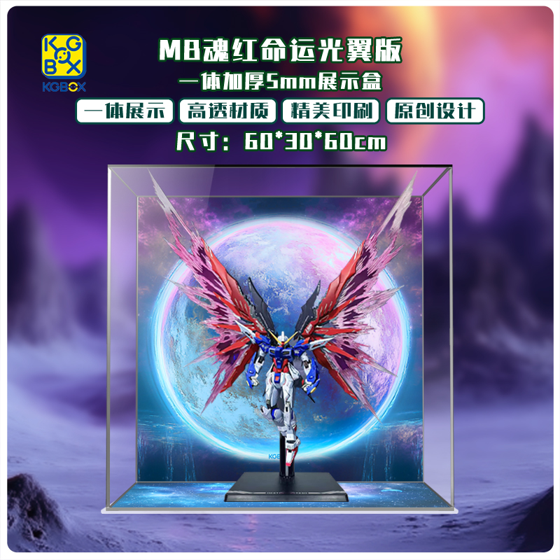 KGBOX万代MB魂红展示盒