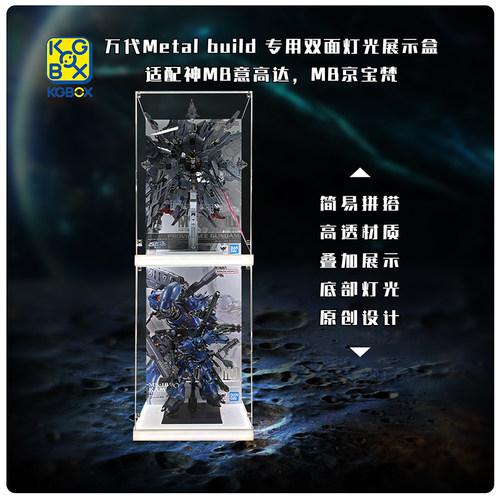 KGBOX模型展示盒高达天帝新款