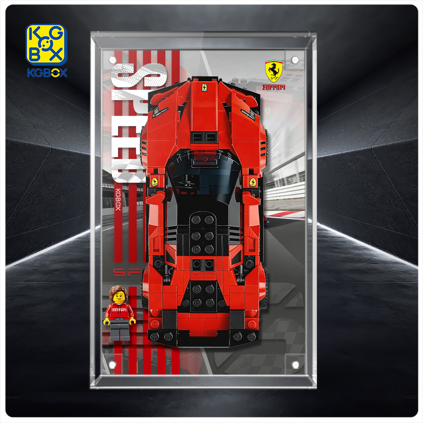 KGBOX77254法拉利SF90展示盒