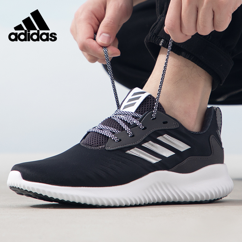 阿迪达斯男鞋2024春季新款阿尔法小椰子缓震休闲运动跑步鞋b42652