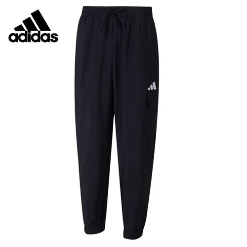 Adidas阿迪达斯男子春季新款运动休闲舒适透气训练梭织长裤JF3538