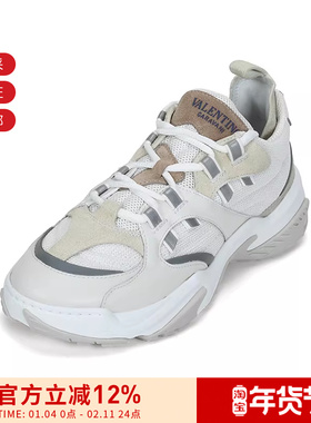 【甄品精选】VALENTINO华伦天奴男士休闲运动鞋厚底 UY2S0D52 EIR