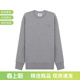 3男士 卫衣运动衫 oversize风格 圆领长袖 GV4195 宽松版