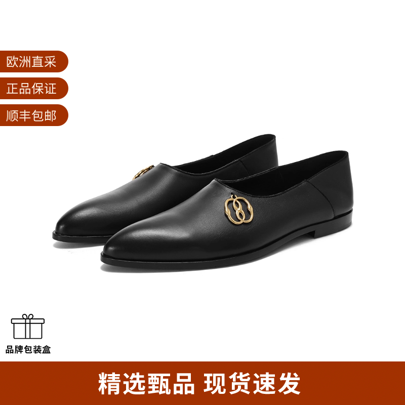 巴利BALLY平底鞋皮鞋单鞋可踩脚