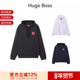 甄品精选 Hugo Boss男士 棉质徽标胶印连帽卫衣运动衫 50520159
