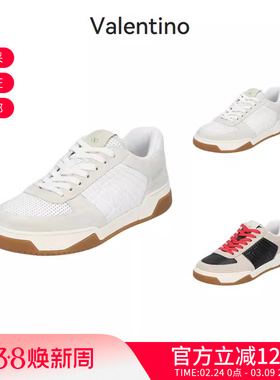 VALENTINO男士SPARRY厚底系带休闲运动鞋2S0M78 ZZM