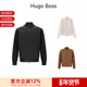 Hugo Boss男士 black系列拉链针织拼接外套夹棉夹克上衣50543135