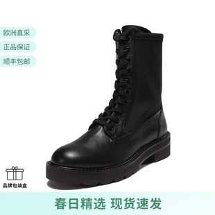 ANDE Stuart Weitzman 女士系带靴子短靴马丁靴 BOOTIE LIFT