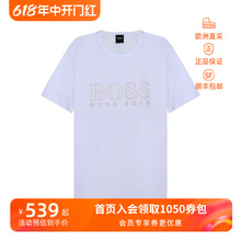 T恤 Hugo Boss雨果博斯 棉质圆领短袖 男装 50448702 情人节礼物男士