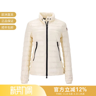 轻薄鹅绒羽绒服1A00058 版 597X6 修身 Moncler女士可折叠收纳短款