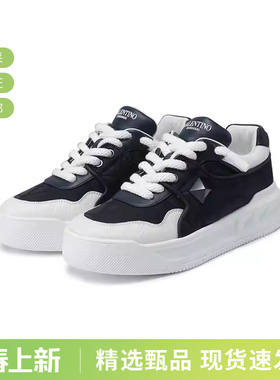 VALENTINO 新品男士老花铆钉装饰厚底运动休闲鞋板鞋 2S0G37 ZKD